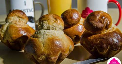 Petites brioches à tête