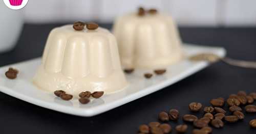  Recette facile de Panna cotta au café réalisée avec un espresso