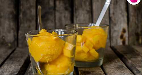 Sorbet à la mangue - recette de Chef Philippe