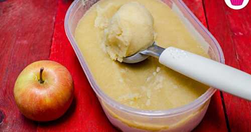 Sorbet aux pommes - recette facile