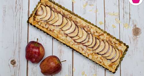 Tarte amandine aux pommes