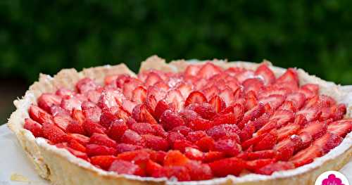 Tarte aux fraises façon Emilie Sweetness