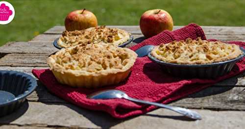 Tartelettes crumble aux pommes