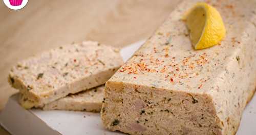 Terrine de thon à la ciboulette et à la fleur de sel au piment d'Espelette cuit à l'Omnicuiseur