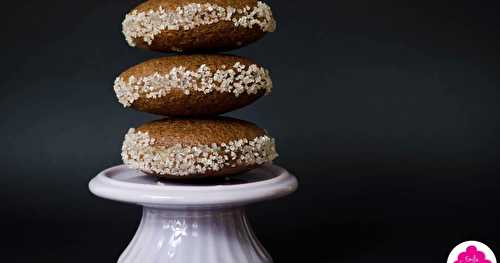 Whoopies au chocolat blond caramélisé 