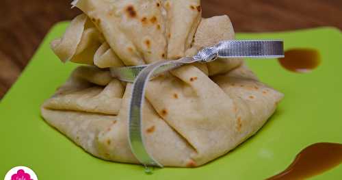 Aumônières aux bananes caramélisées 