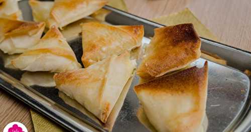 Samoussa au fromage de chèvre et miel - Noël chez l'Etudiant