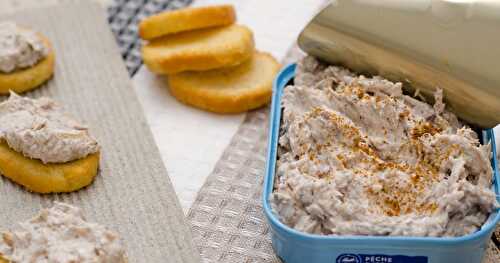 Tartinade de sardines au fromage frais