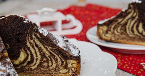 Gâteau zébré ou Zébra Cake