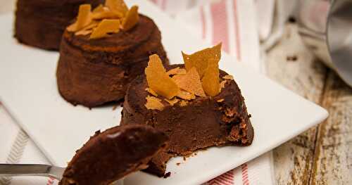 Fondant au chocolat sans cuisson