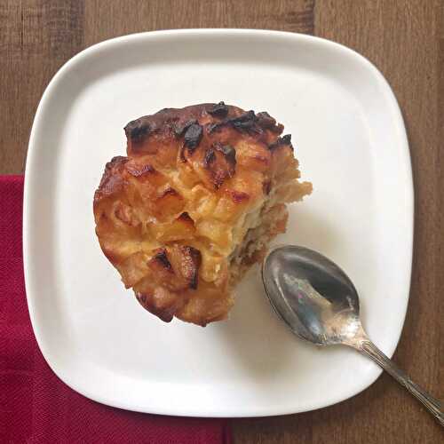 Muffins pomme caramel beurre salé - Emma pâtisse