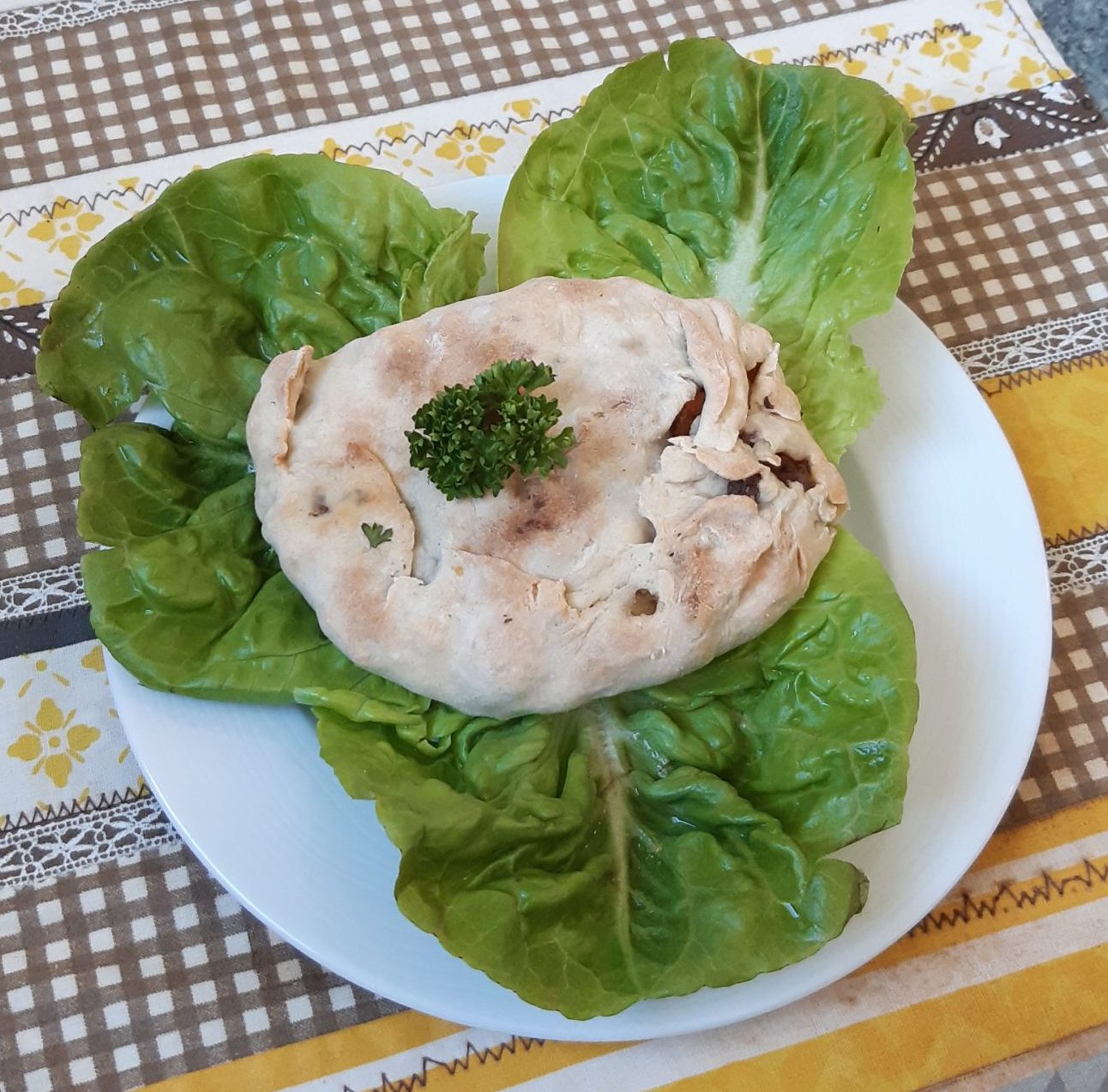 Chausson à la viande et aux petits légumes - Emoi en cuisine