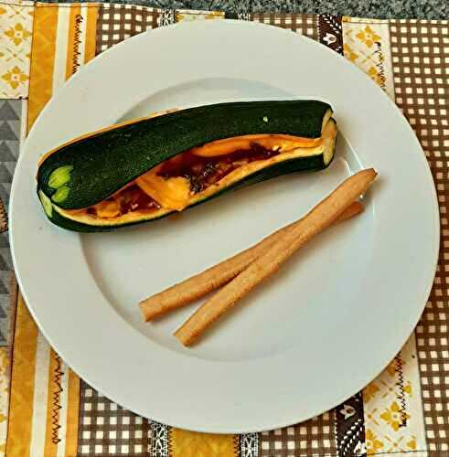 Courgette hot-dog - Emoi en cuisine