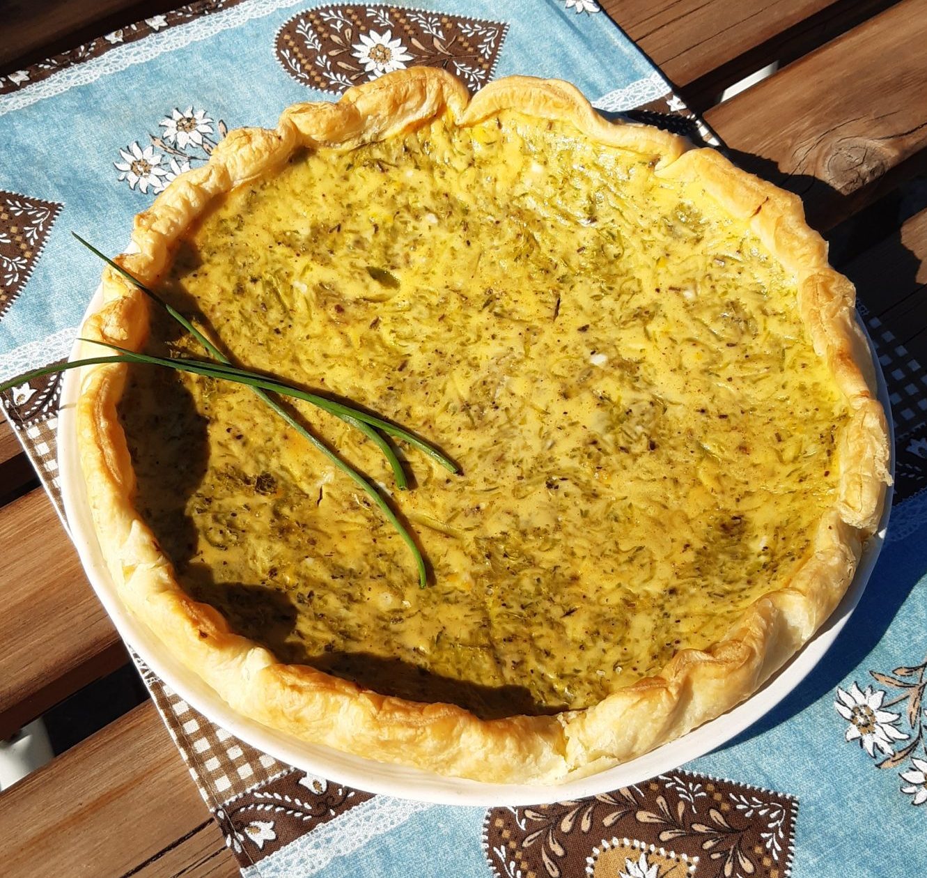 Quiche à la courgette - Emoi en cuisine