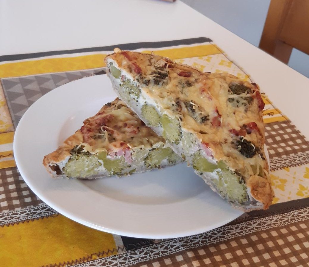 Quiche sans pâte brocoli, farine de sarrasin - Emoi en cuisine