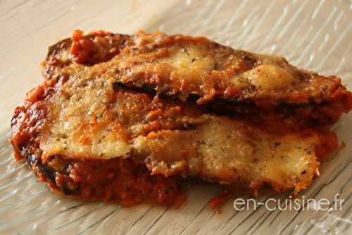 Aubergines alla parmigiana