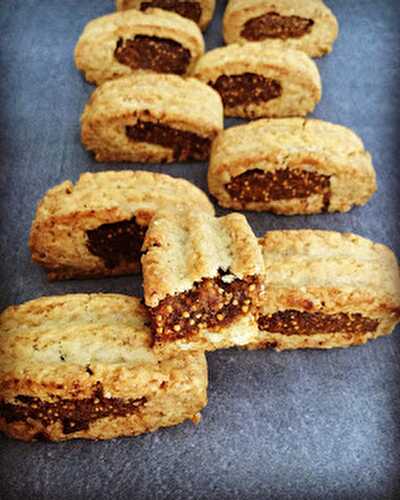 Biscuits aux figues, façon Figolu