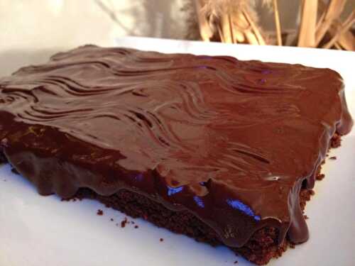 Brownies à la ganache de Christophe Felder