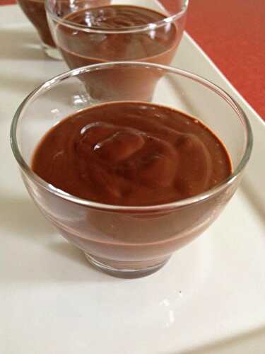 Crème au Chocolat Noir de Christophe Felder
