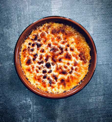 Crème brûlée de Christophe Felder