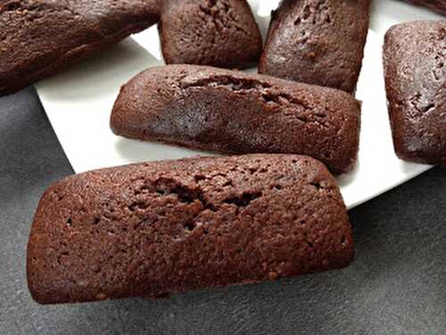 Financiers au chocolat de Jean-Paul Hévin