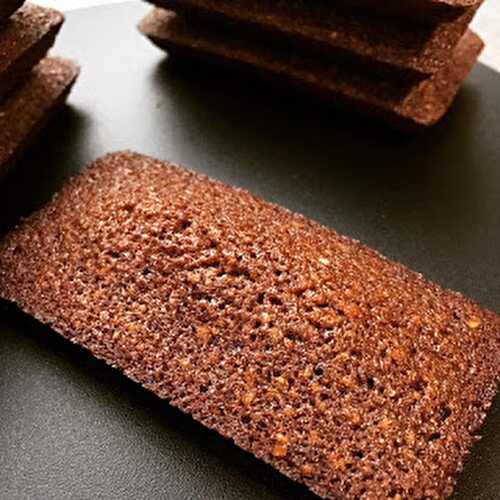 Financiers cacao de Hugues Pouget