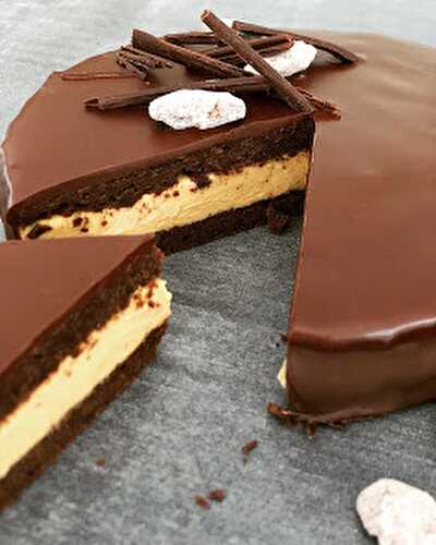 Gâteau au chocolat et amande