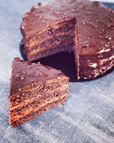 Gâteau tout Chocolat 