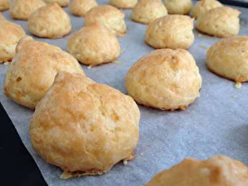 Gougères au gruyère