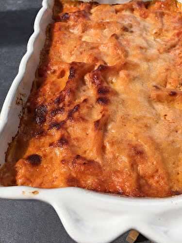 Lasagnes de saumon à l'italienne