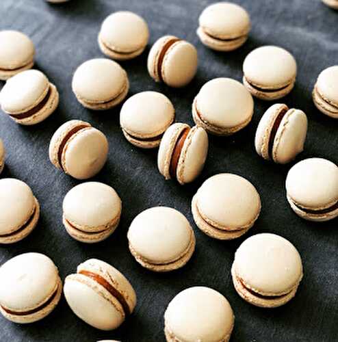 Macarons au caramel beurre salé de Ch. Felder