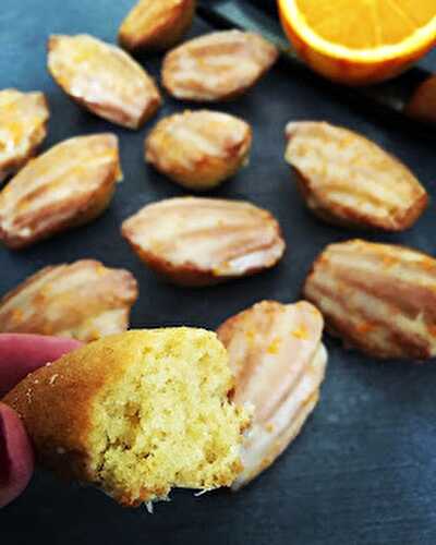 Madeleines à l'orange et à la cardamome de Martha Stewart