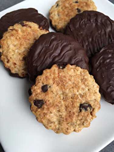 Sablés aux flocons d'avoine et pépites de chocolat