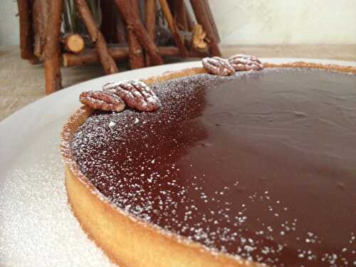 Tarte au Noix de Pécan et au Chocolat