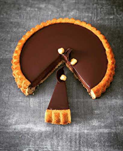 Tarte financier, chocolat