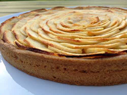 Tarte spéculoos aux pommes