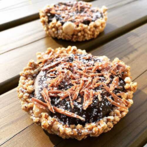 Tartelettes au chocolat et quinoa