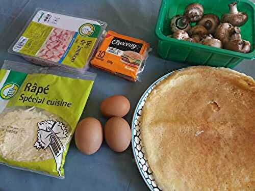 Crèpes omelette 