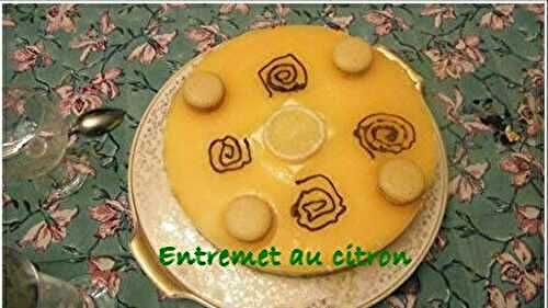 Entremet au Citron 