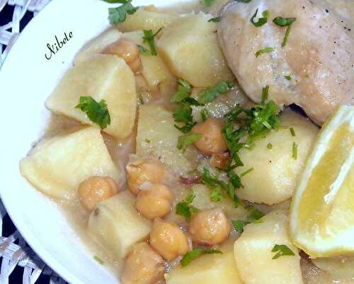 Batata baida ou ragoût de pommes de terre