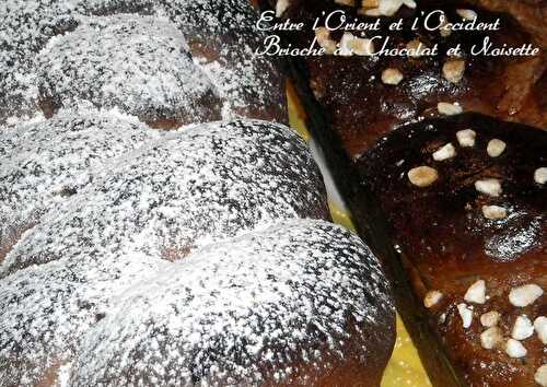 Brioche au chocolat et noisettes