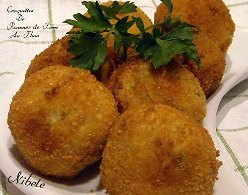 Croquettes de pommes de terre au thon