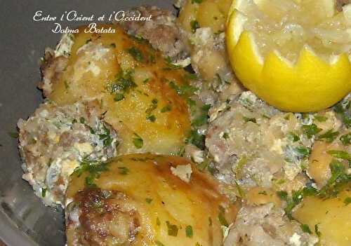 Dolma batata ou pommes de terre farcies