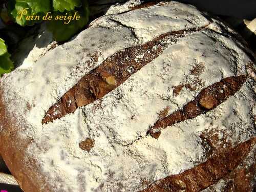 Pain de seigle à l'huile d'olive