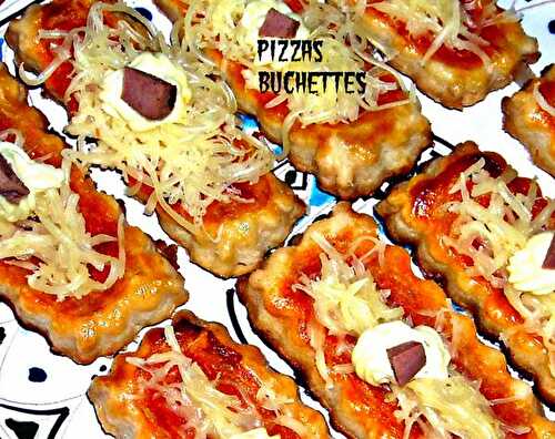 Pizzas Bûchettes