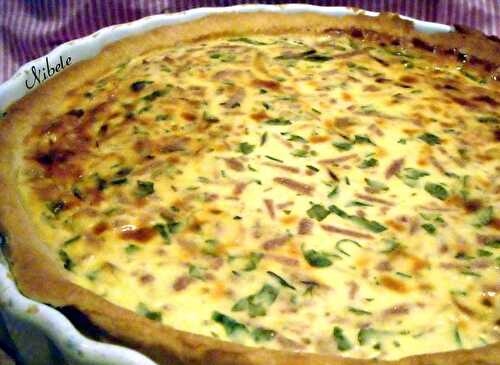 Quiche au cachir