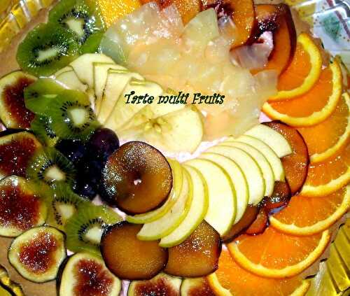 Tarte multi-fruits