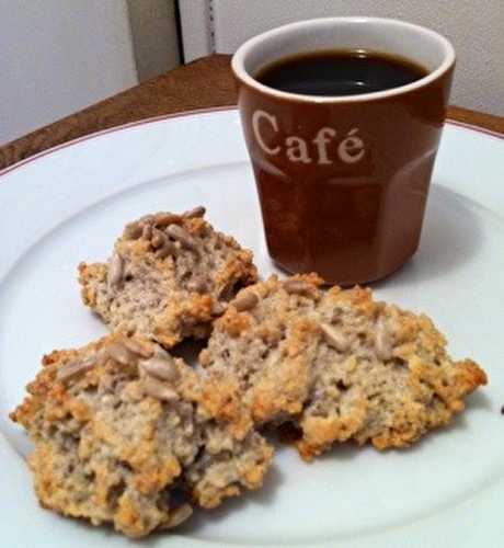 Amarettis aux amandes et graines de tournesol