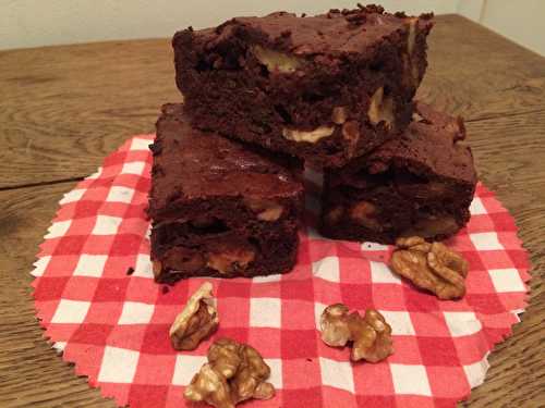 Brownies sans gluten et sans beurre