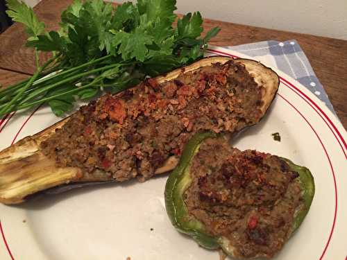 Farcies d’aubergines à l’italienne